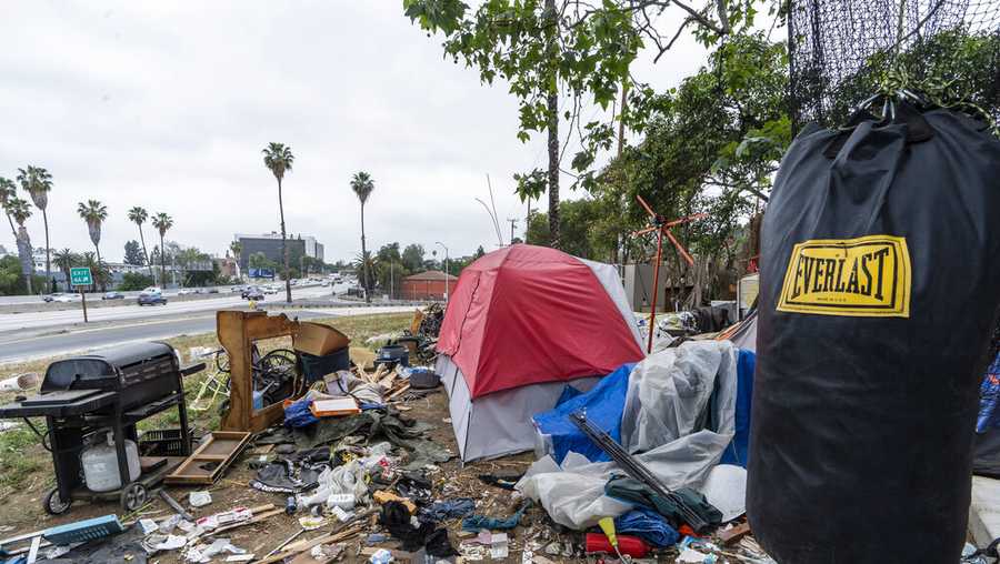 Caltrans Requests More Funding To Clear Homeless Encampments 9190