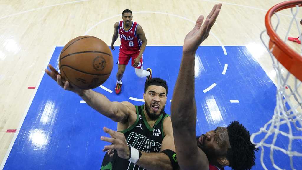 Jayson Tatum, Jaylen Brown lead Celtics to Game 3 win over 76ers