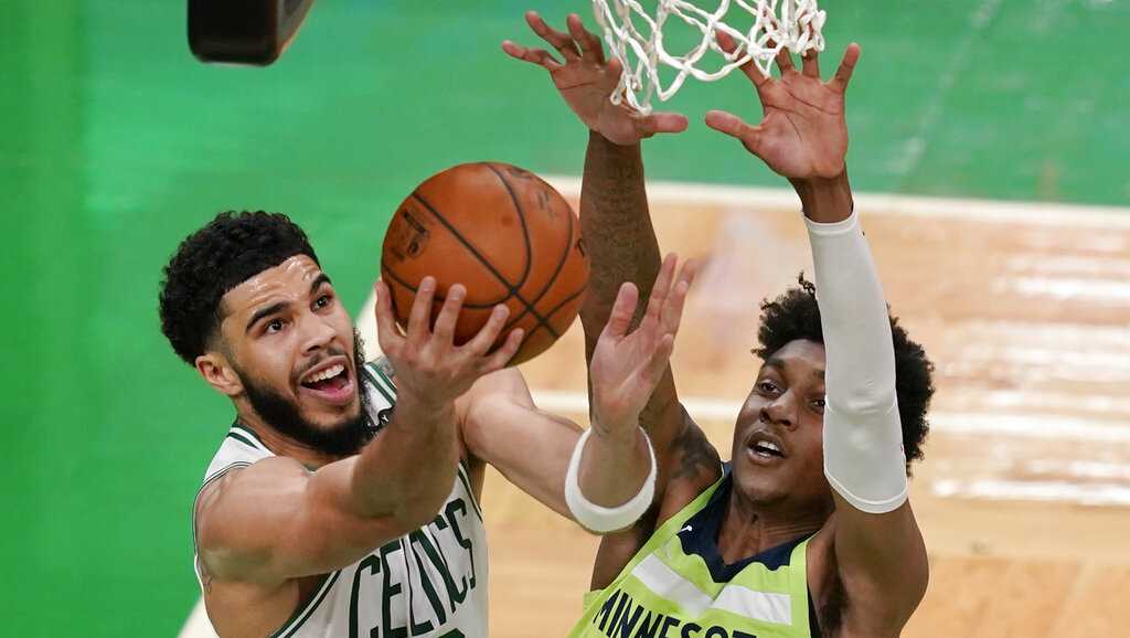 Jayson Tatum's careerhigh 53 helps Boston Celtics top Timberwolves