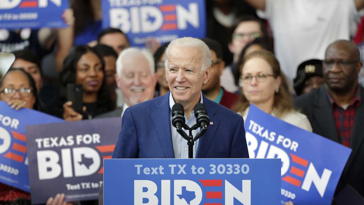 Joe Biden wins Democratic presidential primary election in Oklahoma