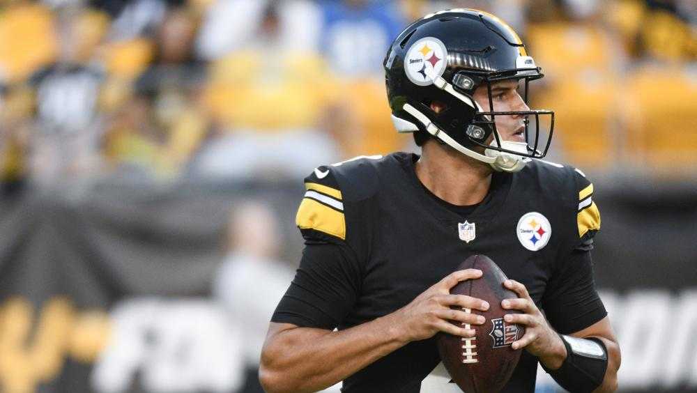 Trubisky starting QB, rookie Pickett the backup for Steelers