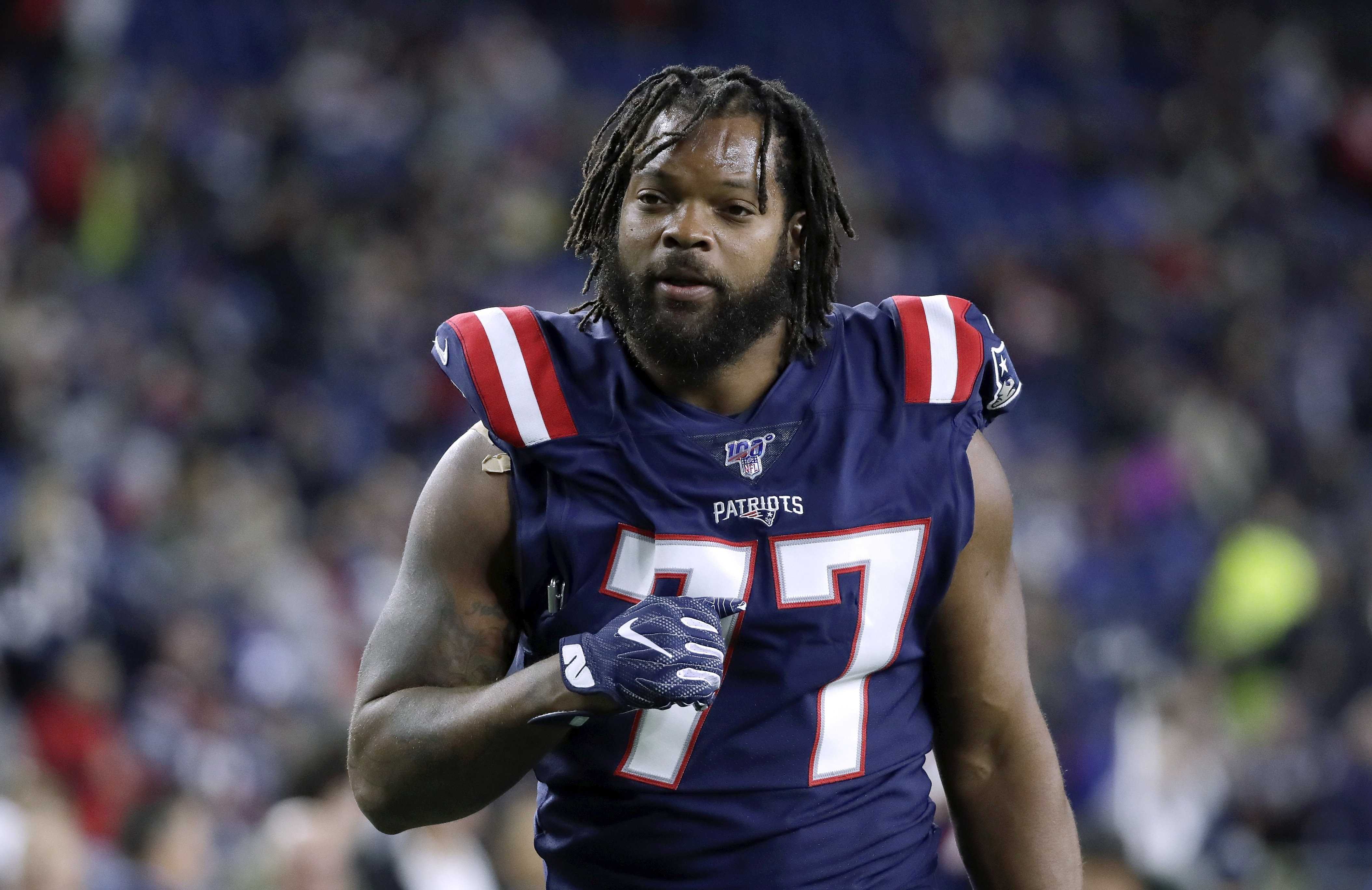 Days after suspension, Patriots trading defensive player Michael ...