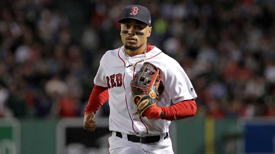 Mookie Betts reinstated after birth of second child, makes first appearance  at shortstop - The Boston Globe
