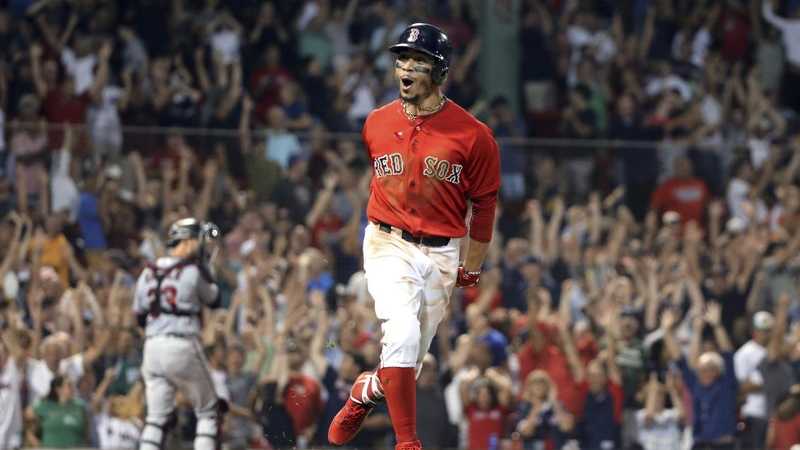 mookie betts red sox back