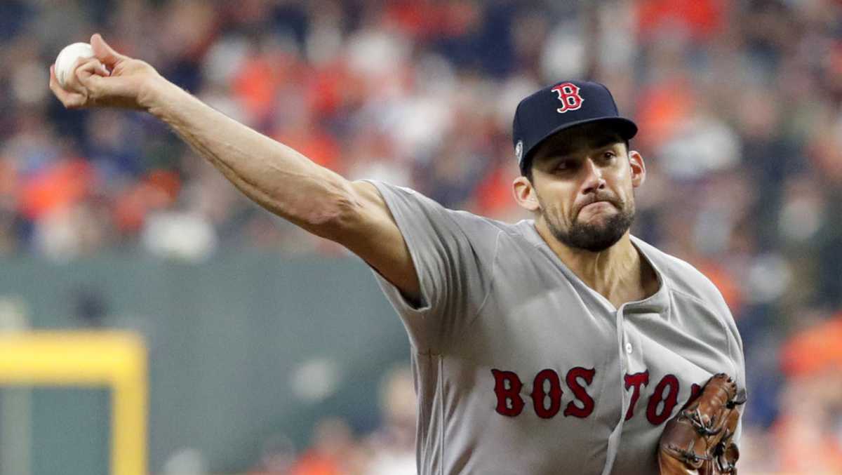 Red Sox pitcher Nathan Eovaldi to start Game 6 of ALCS in Houston