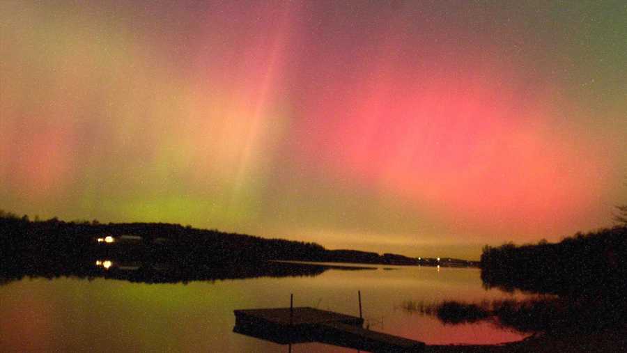 This 2003 photo captured the Northern Lights at Codorus State Park in York County, Pa.