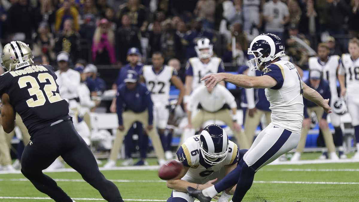 Zuerlein leads big day for special teams, sending Rams to Super