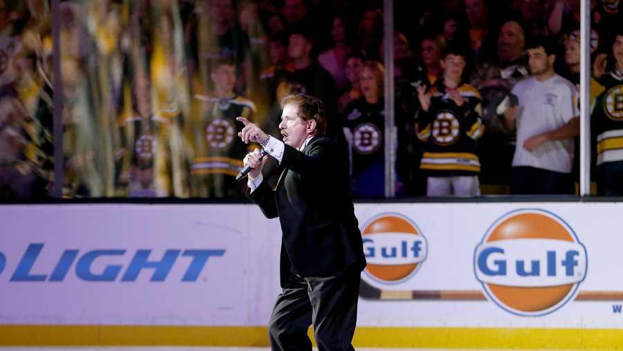 Longtime Boston Bruins anthem singer Rene Rancourt to retire