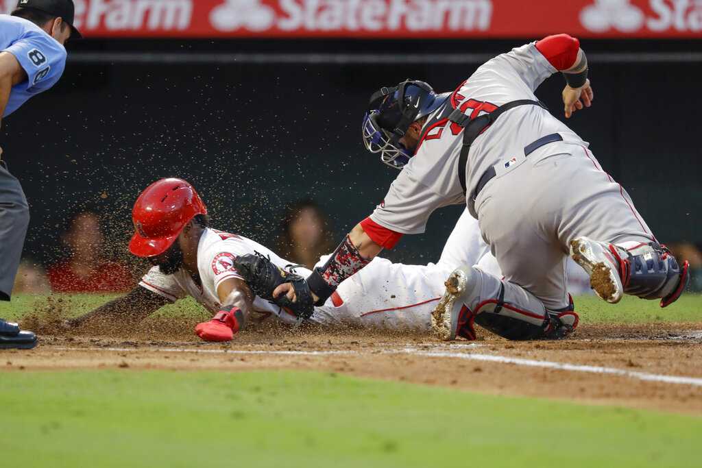 Angels Rally For Win Over Red Sox