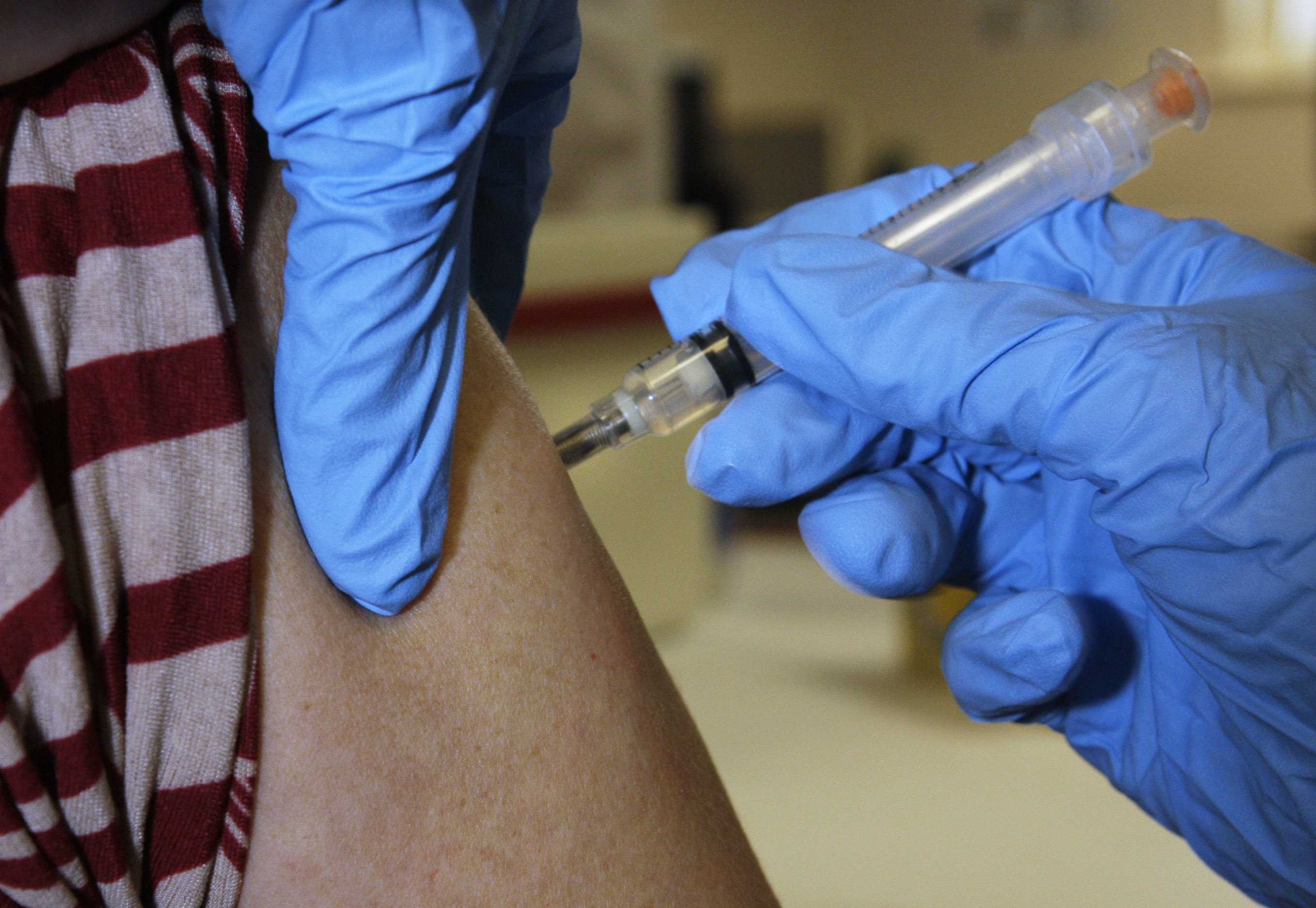 Flu Shots Available At Hundreds Of CVS Locations As Students Head Back   Ap Seasonal Flu Vaccine Injection 1597866182 