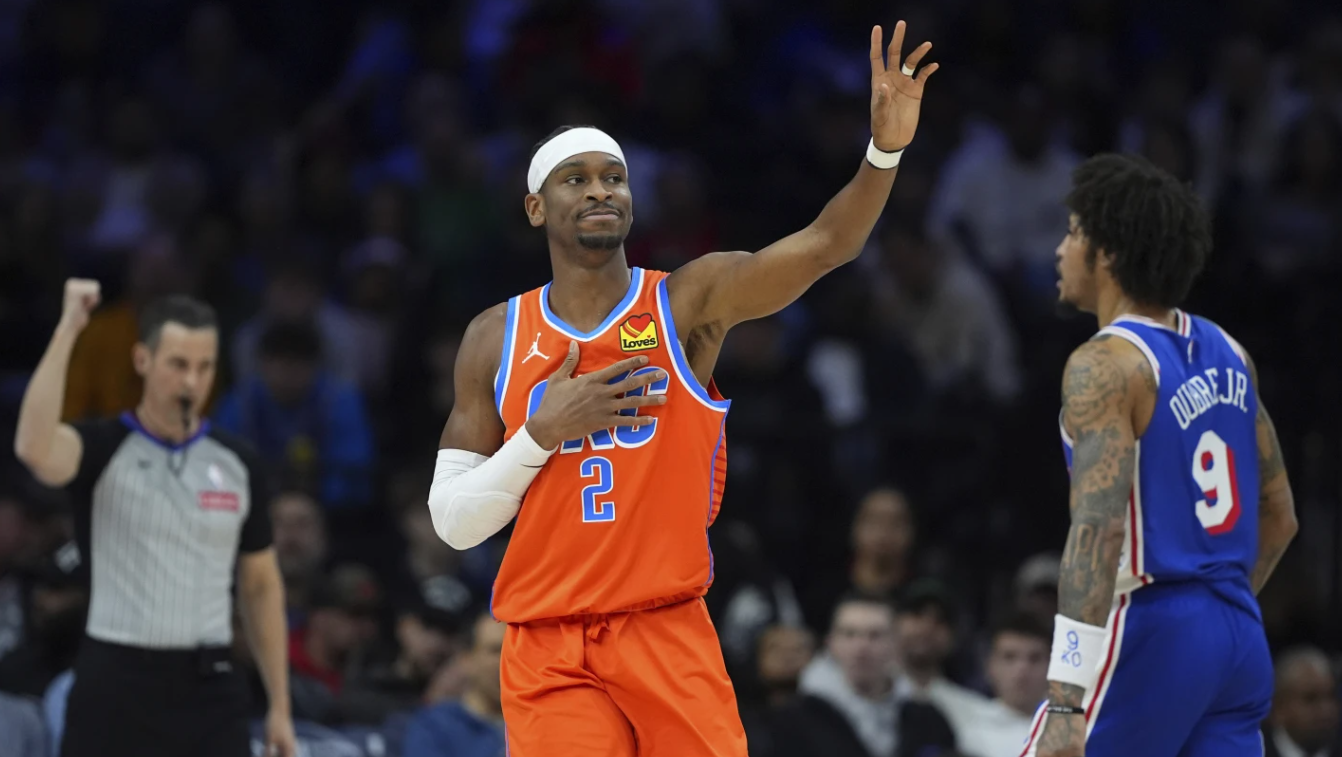 Thunder star Shai Gilgeous-Alexander named NBA's back-to-back MVP