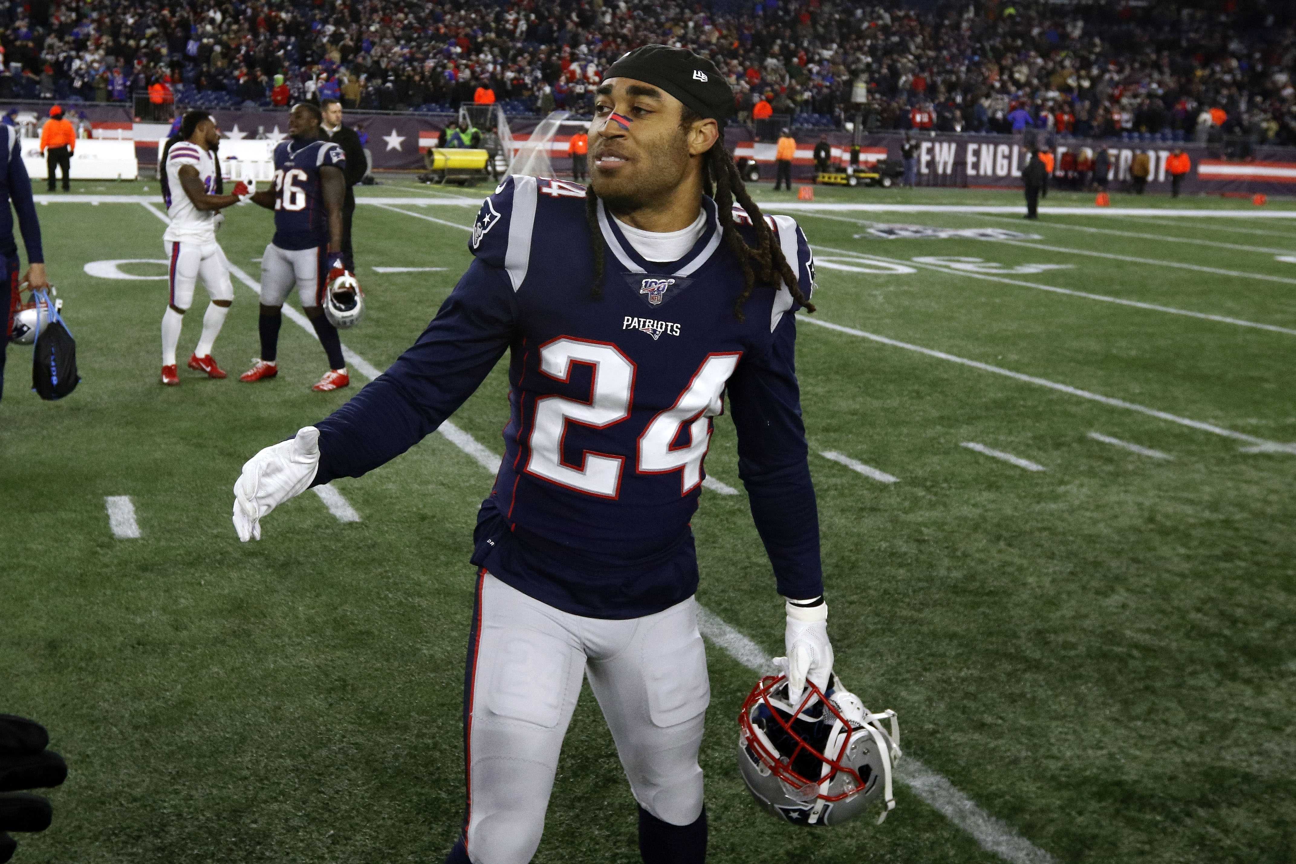 Stephon gilmore white store jersey