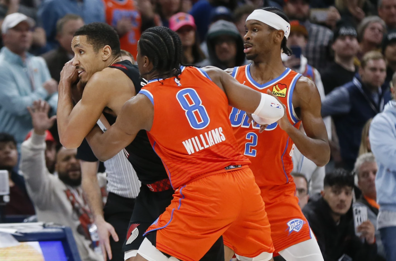 Shai Gilgeous-Alexander Lifts Thunder To Win Over Trail Blazers