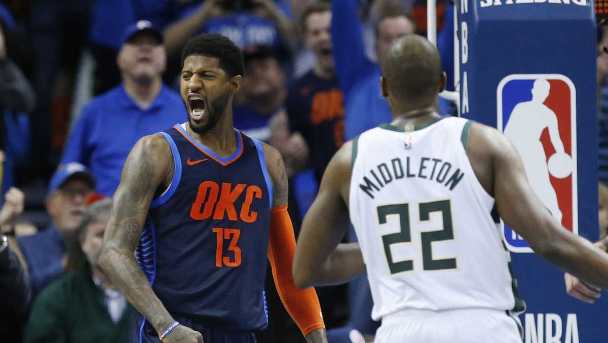 Paul George explodes for 43 points in OKC Thunder's 118-102 win