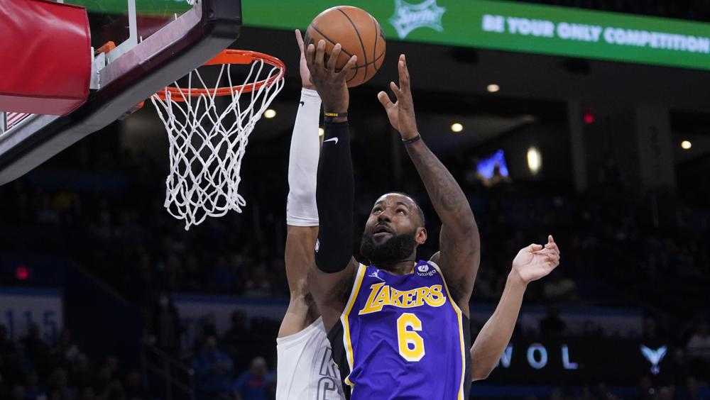 LeBron puts Lakers past Hornets 116-105 for 4th straight win - The San  Diego Union-Tribune