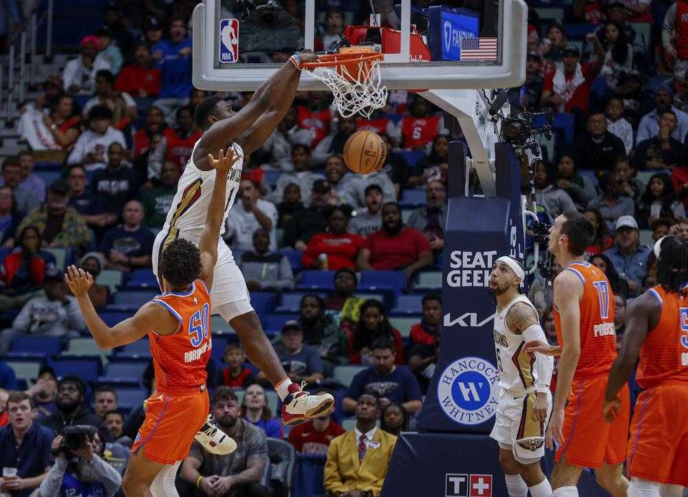 Zion williamson foul cheap line dunk