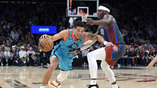 Devin Booker scores 25 points, Suns beat Thunder 124-115 - Vimarsana News