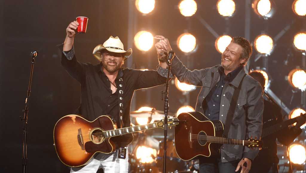 Blake Shelton shares emotional tribute to Toby Keith after death