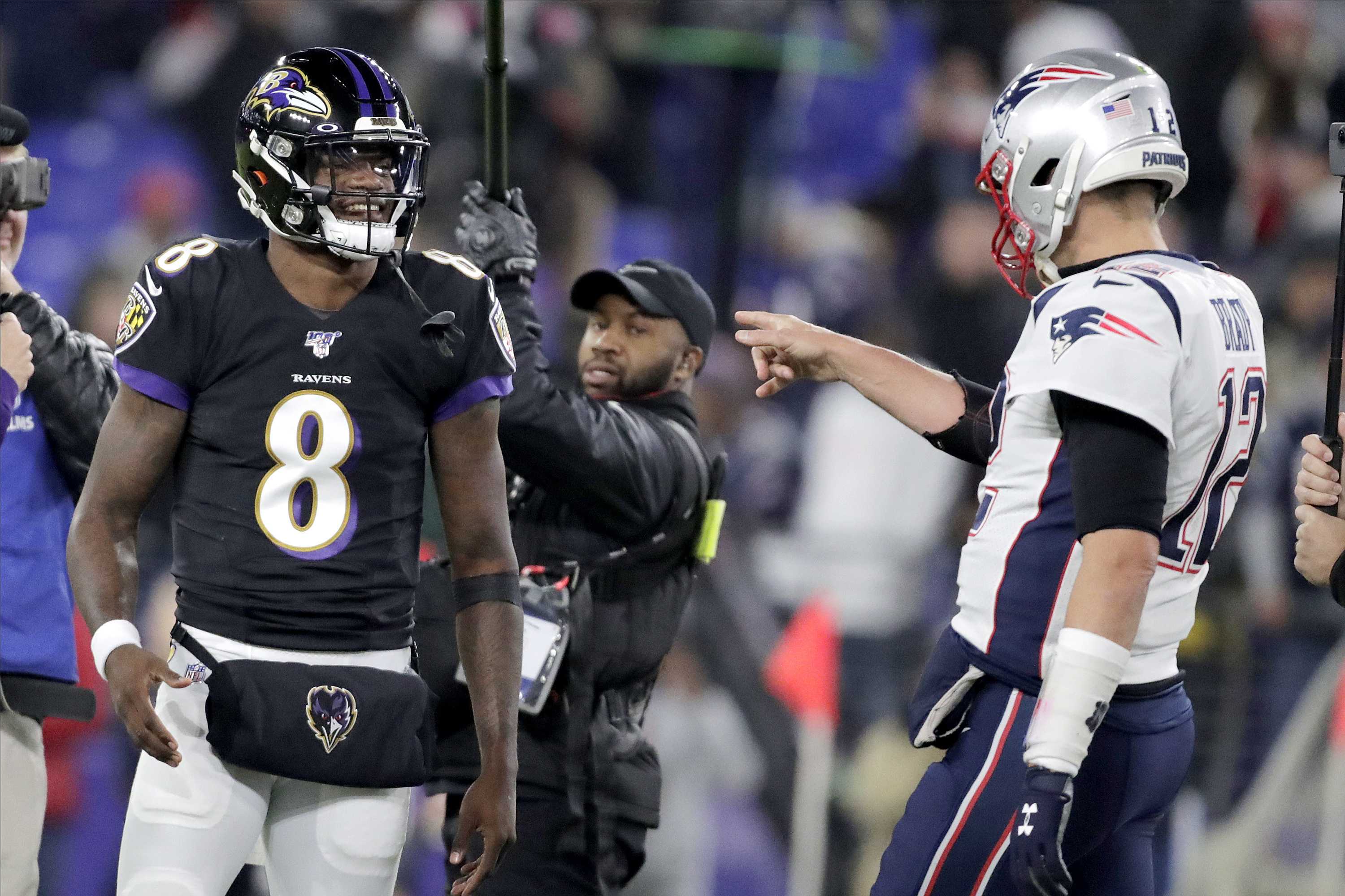 Patriots handed first loss of season by Ravens
