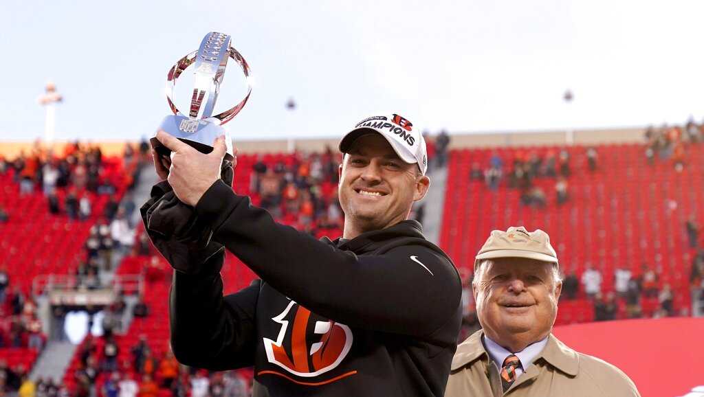 Cincinnati Bengals Super Bowl Pep Rally-Coach Zac Taylor & Some of