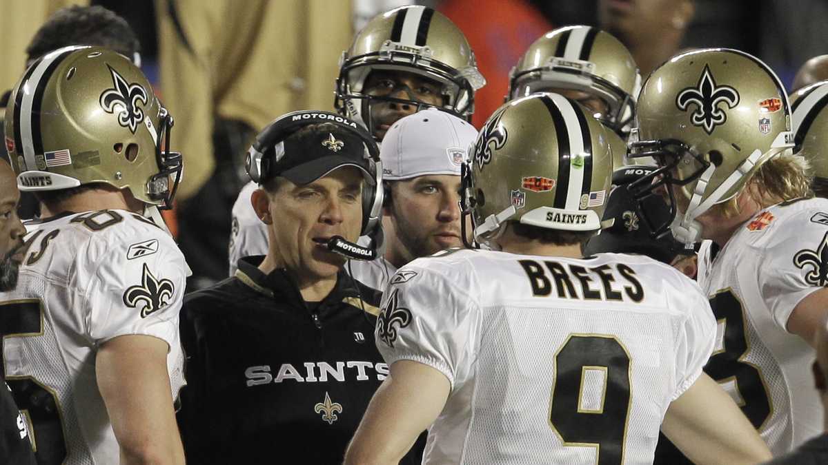 PHOTOS: New Orleans Saints' Sean Payton 2010 Super Bowl