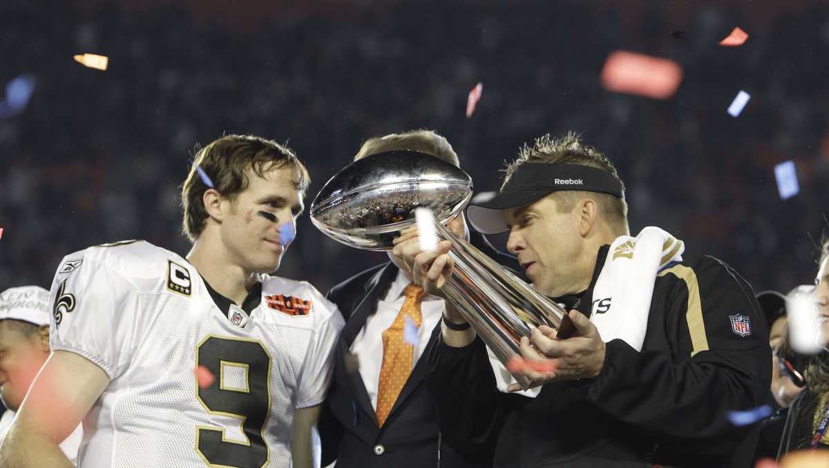  NFL Super Bowl XLIV: New Orleans Saints Champions [Blu-ray] :  Sean Payton, Drew Brees: Movies & TV