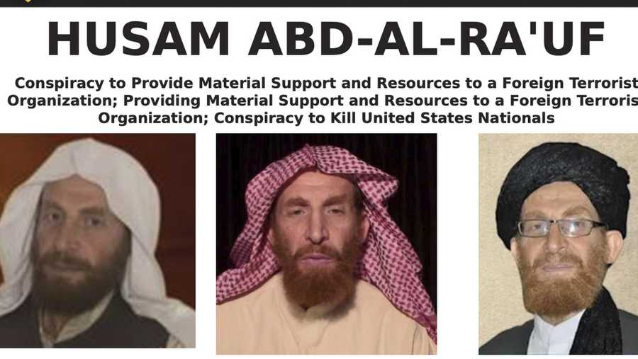 This image released by the FBI shows the wanted poster of al-Qaida propagandist Husam Abd al-Rauf, also known by the nom de guerre Abu Muhsin al-Masri.