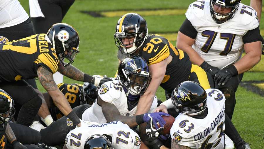 Ravens fall to undefeated Steelers, 19-14