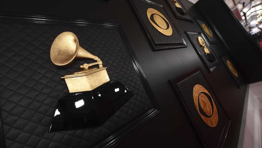 A view of the red carpet appears prior to the start of the 62nd annual Grammy Awards on Jan. 26, 2020, in Los Angeles.