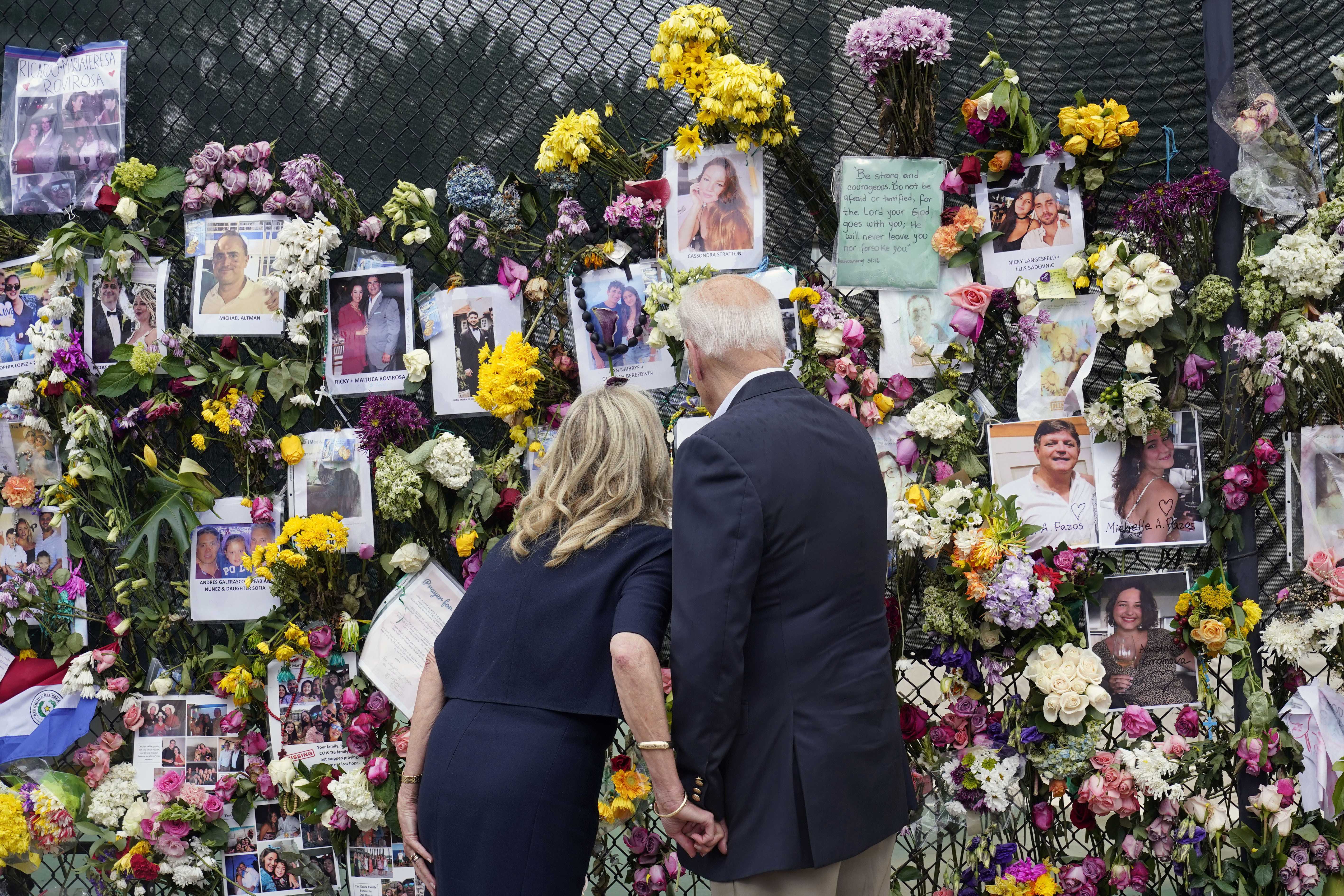 Gallery: President Biden, First Lady Visit Surfside