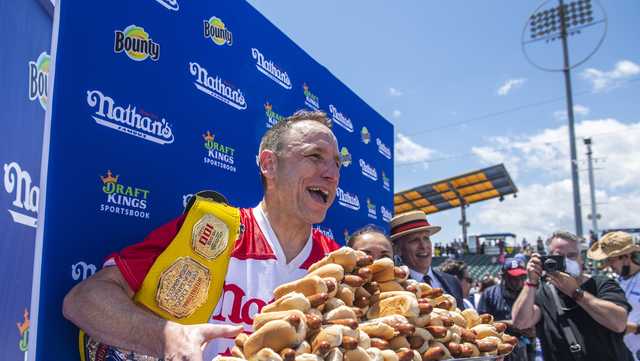 Hot dog eating contest time 2021 information