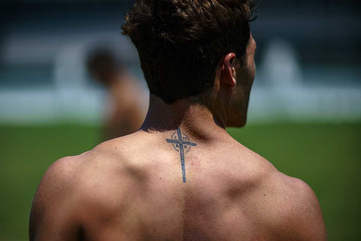 small back tattoos for men