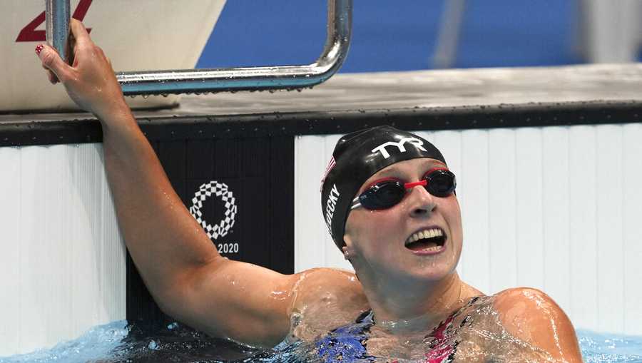 Katie Ledecky bounces back, shines at Tokyo Games