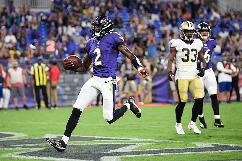 Score of the on sale baltimore ravens game