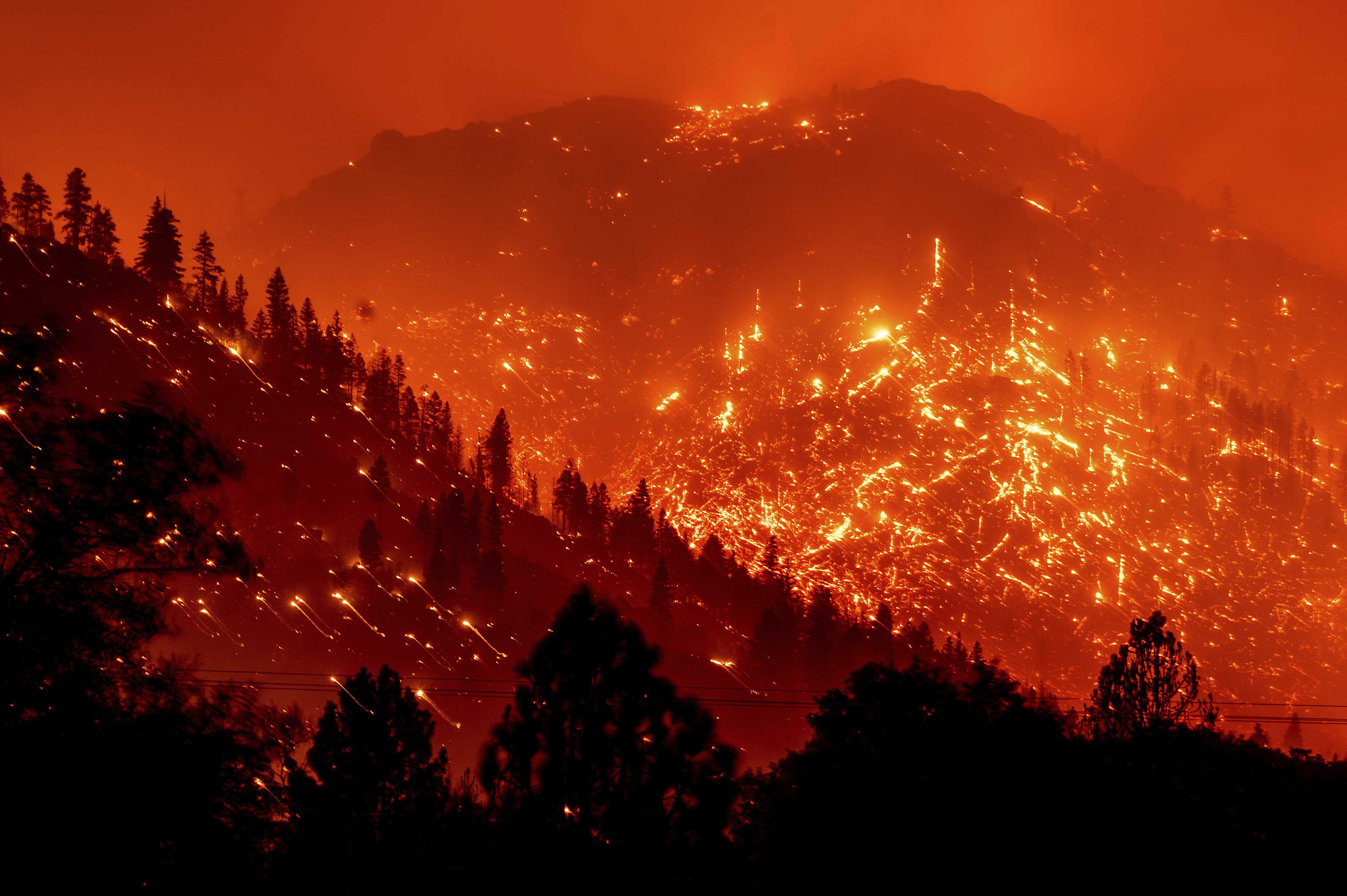 'It's A Pile Of Ash': Wildfires Advancing Through Northern California ...