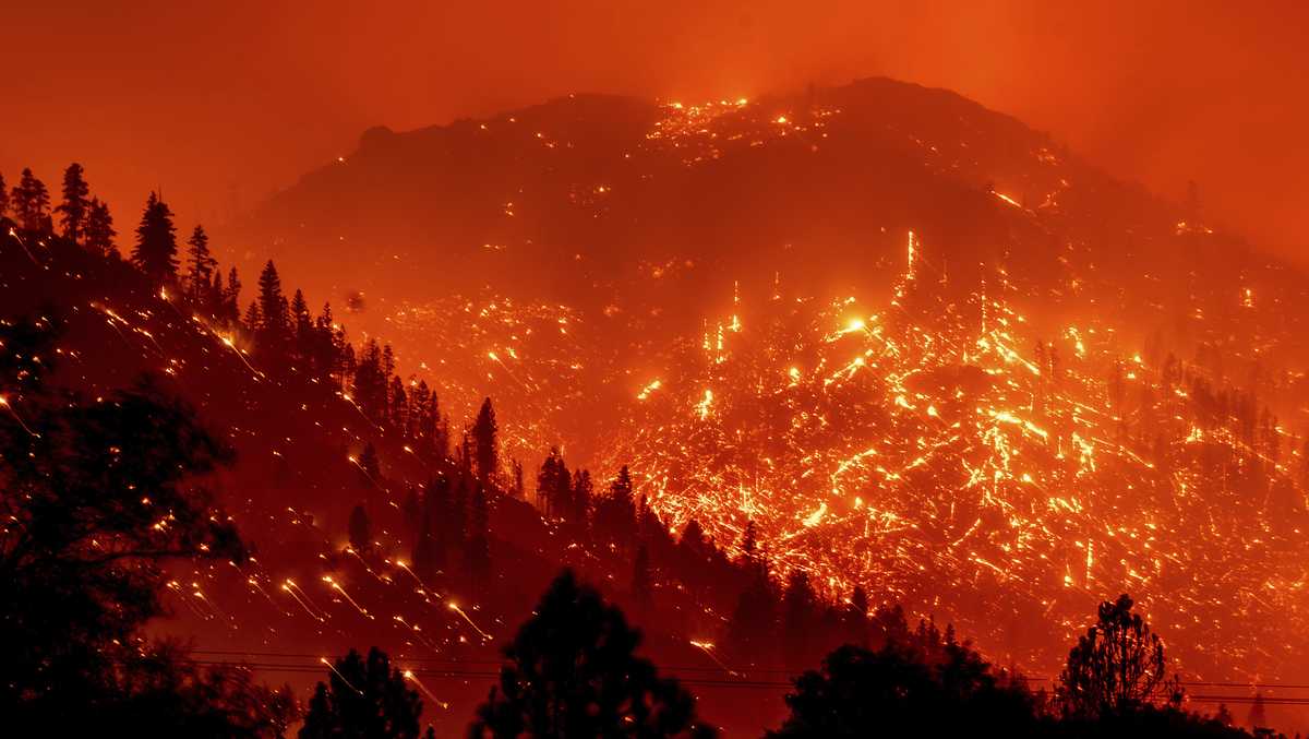 'It's a pile of ash' Wildfires advancing through Northern California