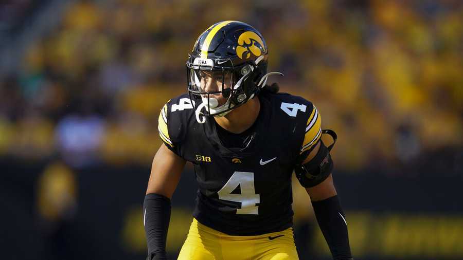 New York Giants select Iowa defensive back Dane Belton in fourth