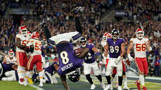 Ravens beat Chiefs 36-35 in Baltimore