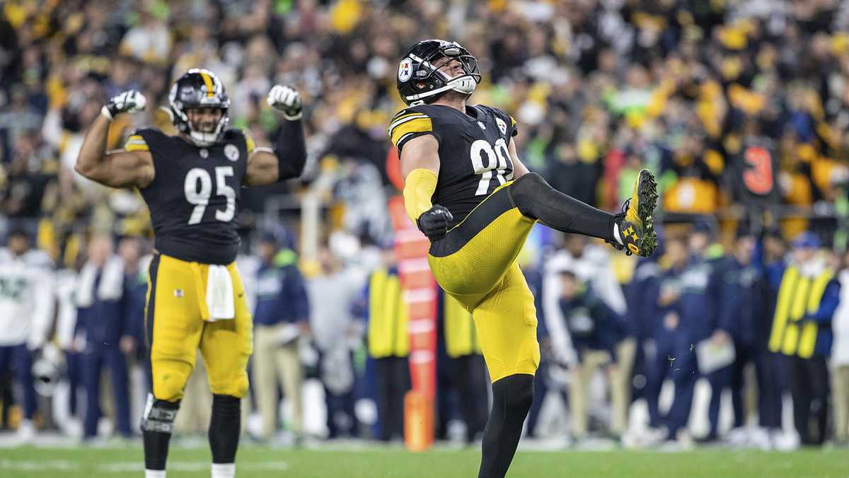 Steelers steady themselves behind linebacker T.J. Watt