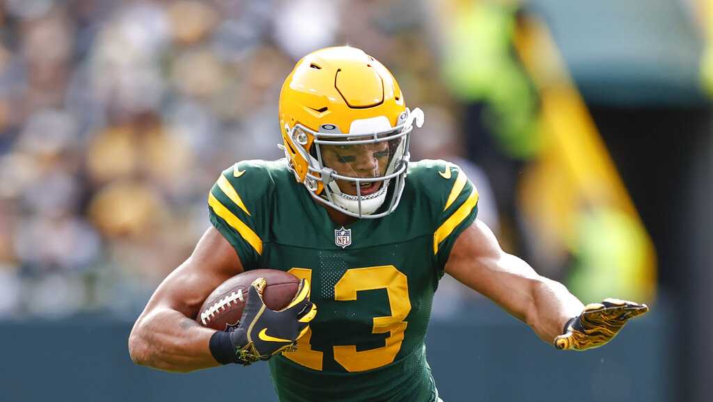 Green Bay Packers wide receiver Allen Lazard returns to Iowa