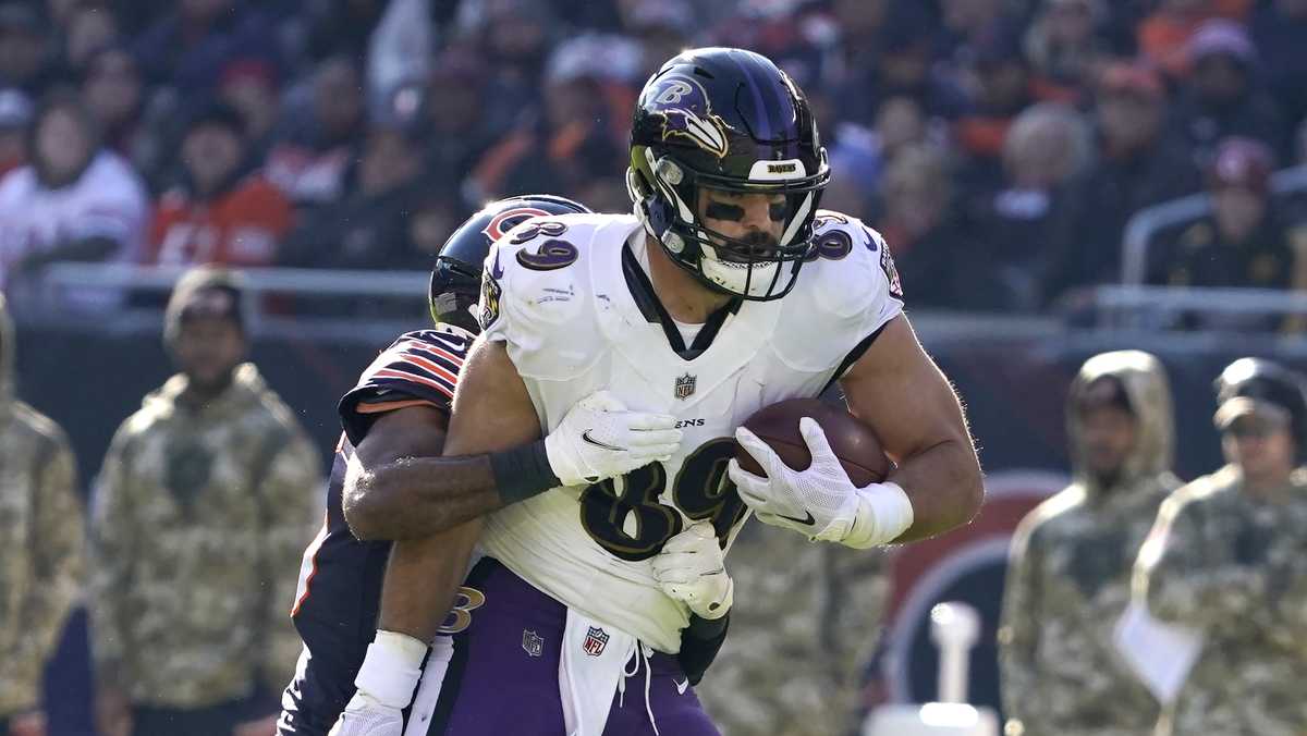 Ravens TE Mark Andrews scores big on throws from MVP Jackson - The