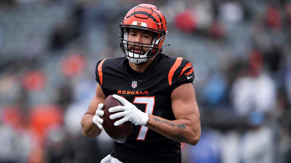 Sprained knee sidelines Bengals TE C.J. Uzomah for 2nd day