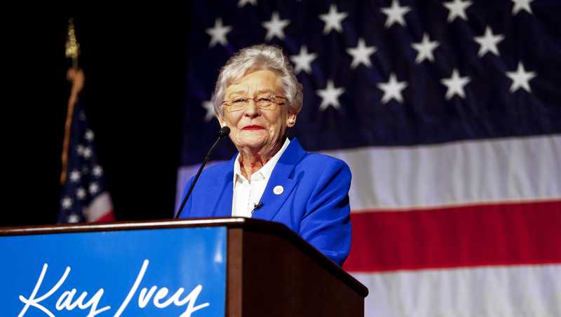 Gov. Kay Ivey wins reelection in Alabama 