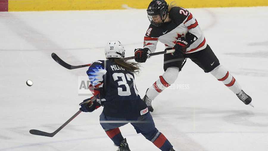 US vs Canada hockey