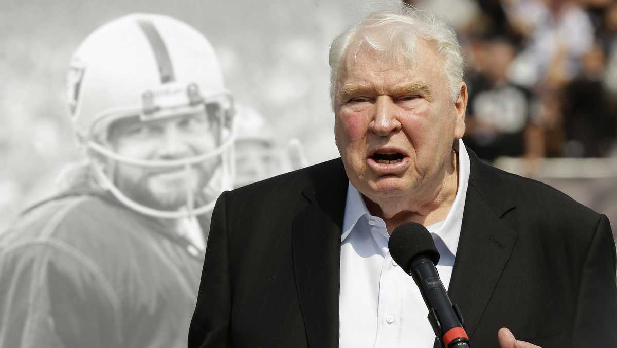 Larger than Life': US football coach John Madden dies at 85, American  Football News