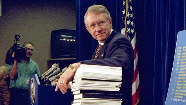 Harry Reid, former Senate majority leader, dies at 82 - Vimarsana News