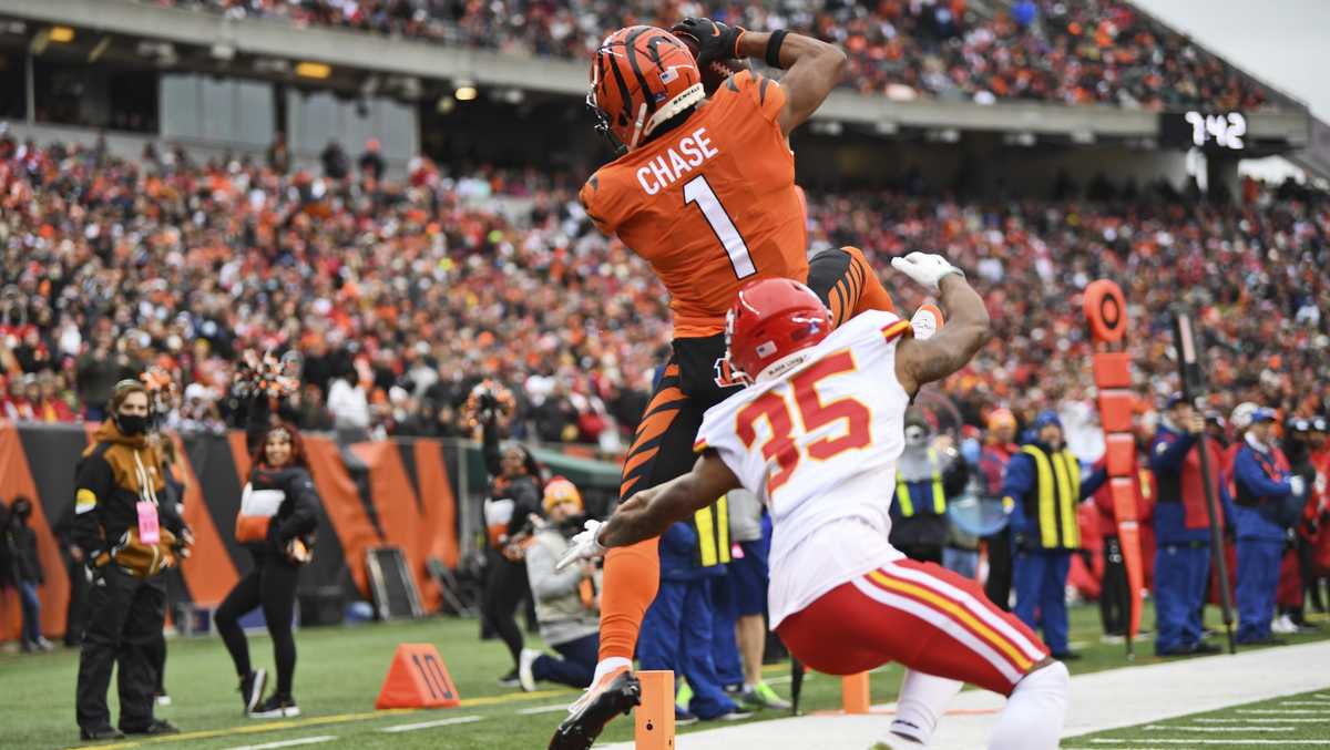 Bengals Ja'Marr Chase named NFL Offensive Rookie of the Month