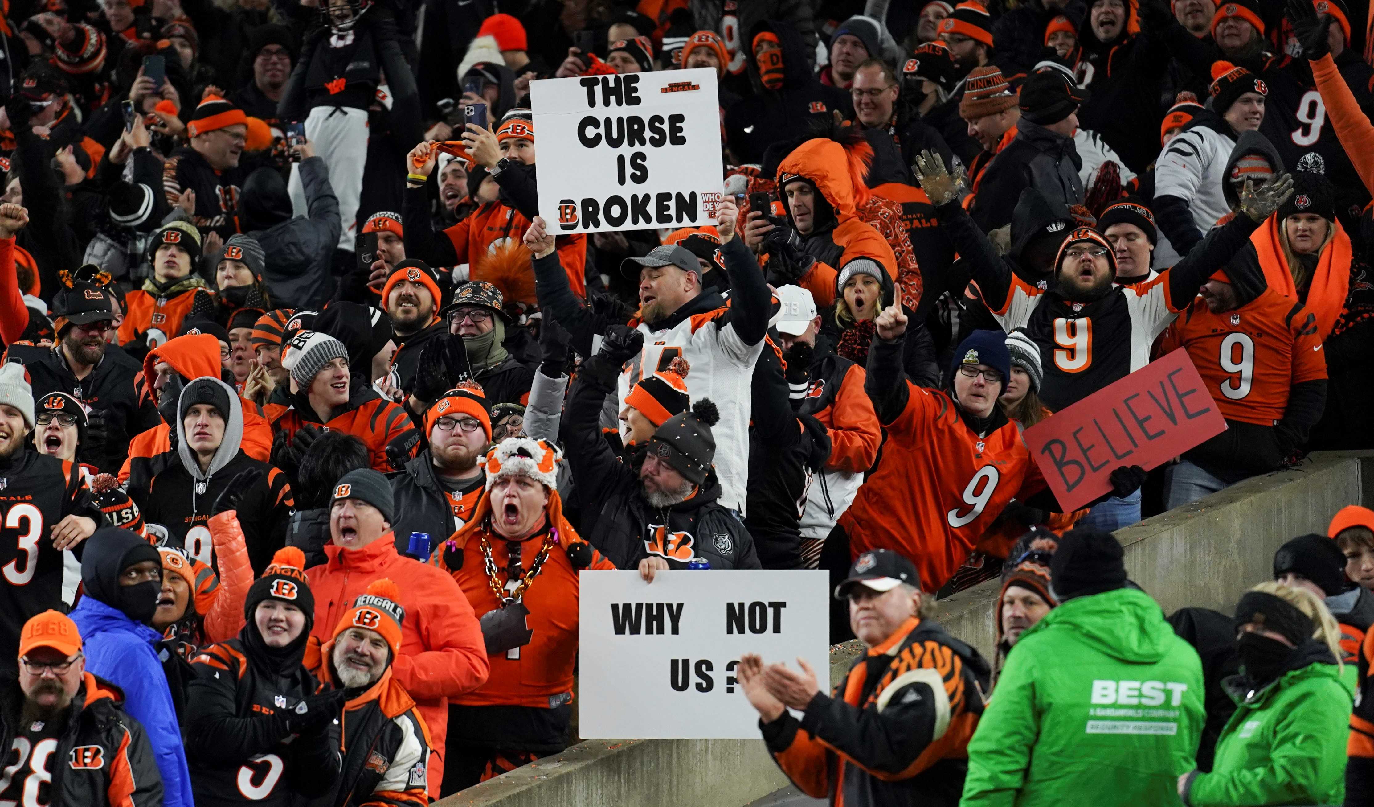 Showing Their Stripes And Superstitions: Bengals Fans Share Their Game ...