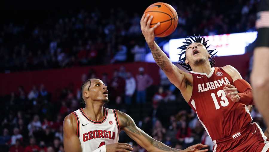 NCAA Basketball beats Alabama Jan. 25, 2022 SEC win