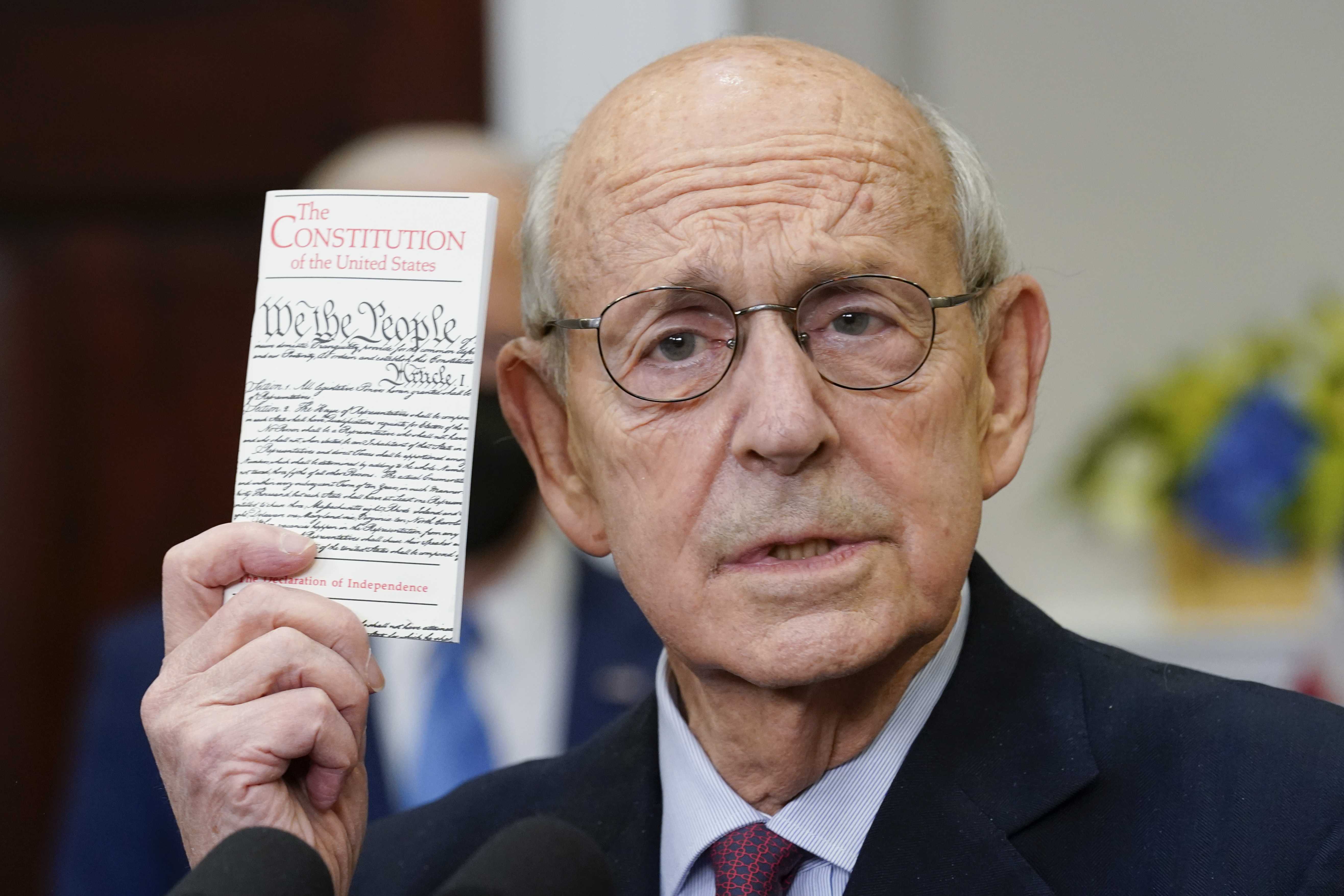 Watch: Supreme Court Justice Stephen Breyer Speaks After Retirement ...